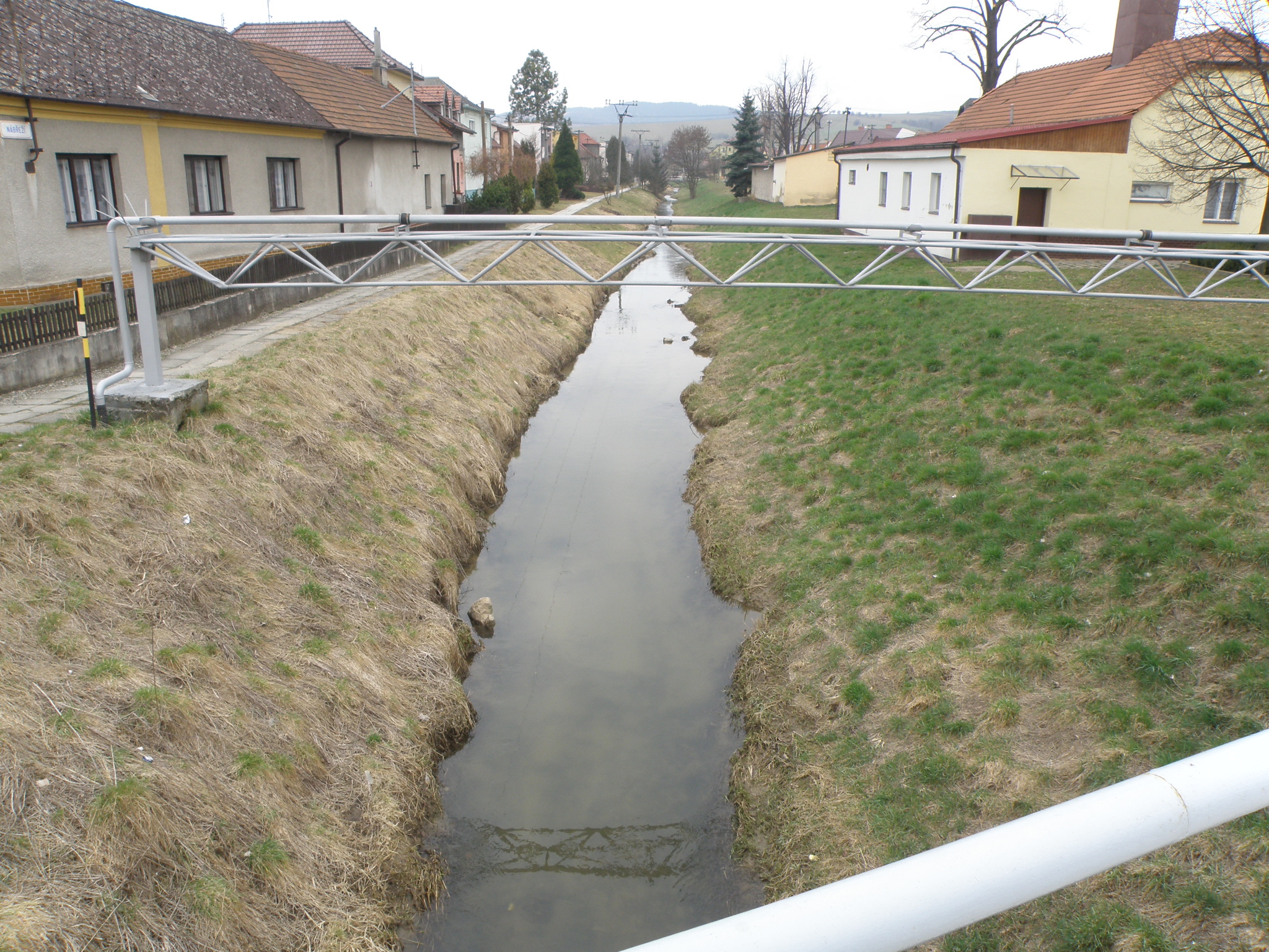 Dlouhá řeka v Boršicích